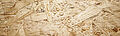 Durable OSB boards made from natural wood and sustainably produced for wood and shell construction