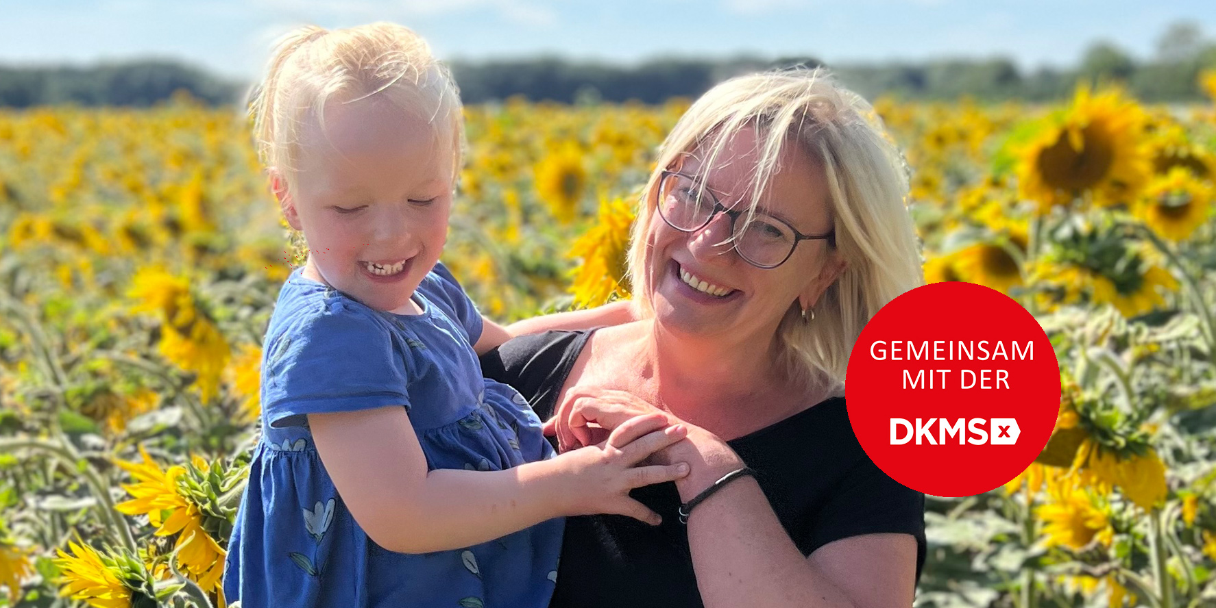 The stem cell donation for our colleague Doreen Oerter has been made. Now she can hopefully spend time with her granddaughter again as soon as possible.