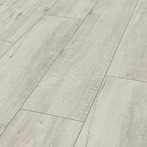 Gala Oak White Exquisit Plus, White Plank Laminate Flooring